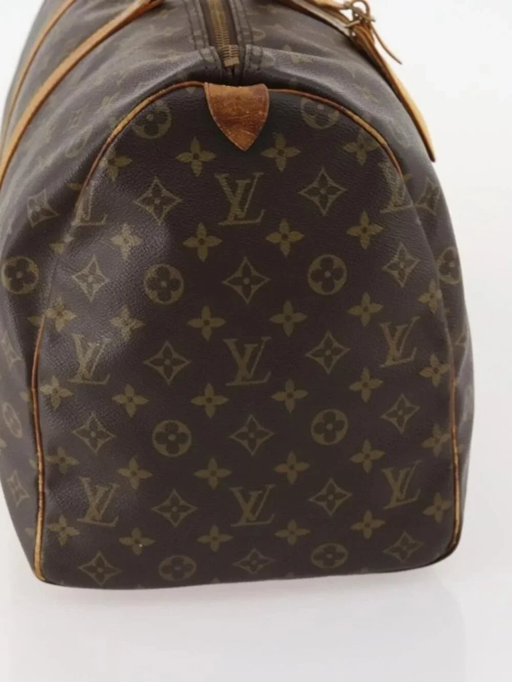 LOUIS VUITTON Monogram Keepall 50 Boston Bag M41426 LV Auth 185731